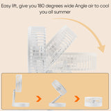 Hjemix | Teleskopisk Folden Vifte