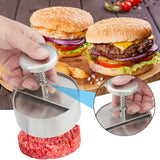 Hjemix | Manuell Kjøttpresse for Hamburgerboller