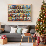 Hjemix | Livet til Jesus Jule Advent Kalender Puslespill 1000 Biter