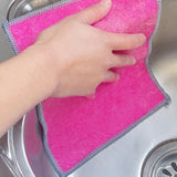 Hjemix | Tykket Sølvtråd Rengjøringsklut