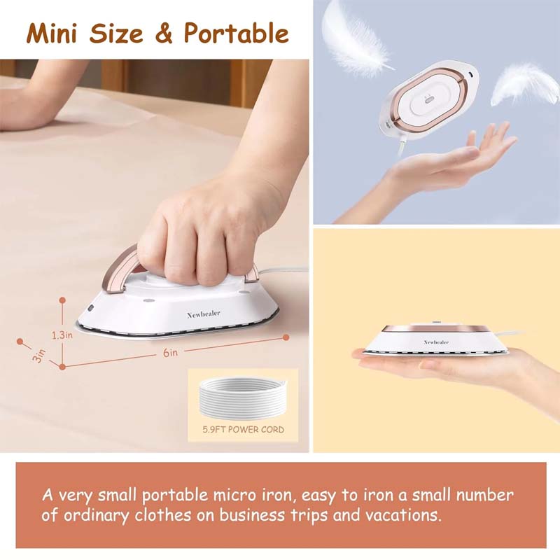 Hjemix | Reisestrykejern med dobbel spenning