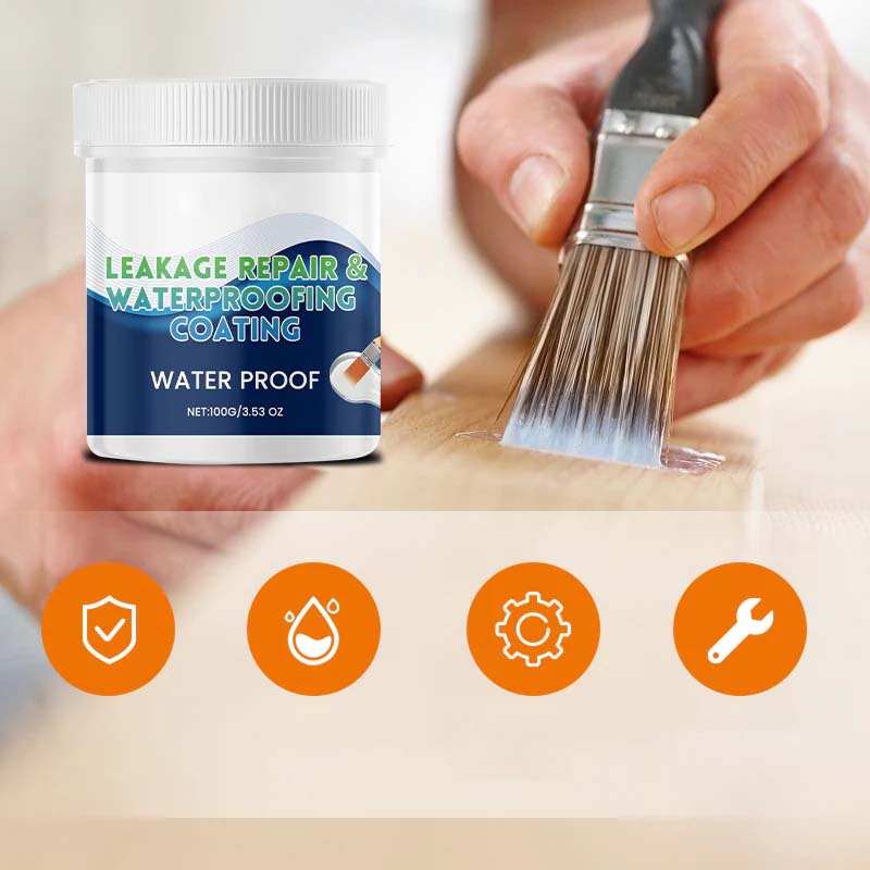 Hjemix | Multi-purpose transparent anti-leak waterproof coating