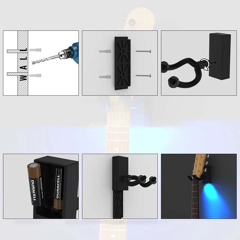 Hjemix | LED Gitarstativ