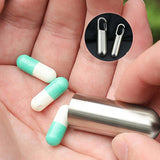 Hjemix | Bærbar Medisinboks laget av Rustfritt Stål