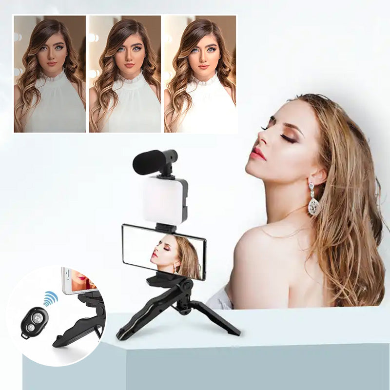 Hjemix | Spotlight med mikrofonsett