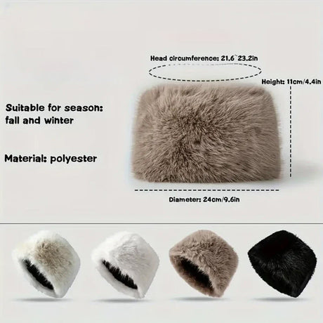 Hjemix | Fuzzy Bowler Hat