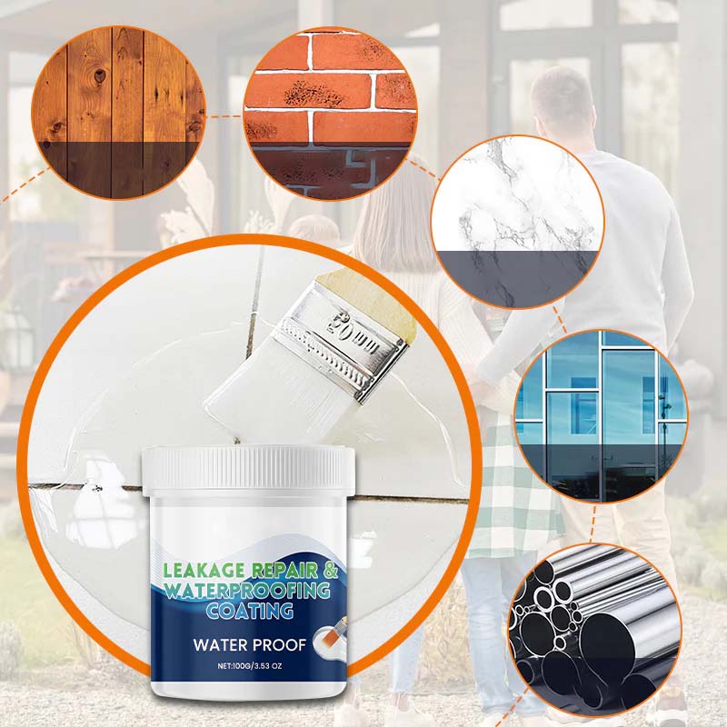 Hjemix | Multi-purpose transparent anti-leak waterproof coating