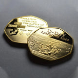 Hjemix | D-DAY LANDINGENE 1944 24kt Gull Minnemynt