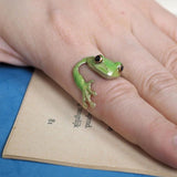 Hjemix | Nyeste-tree Frog Ring Øredobber