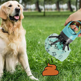 Hjemix | Kjæledyr-Poop Pickup Bærbar Seks Beinhåndtering Avfallsposer Dispenser