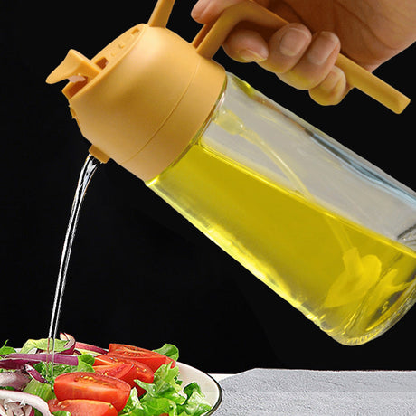 Hjemix | 2-i-1 Glass Oljesprayer og Dispenser