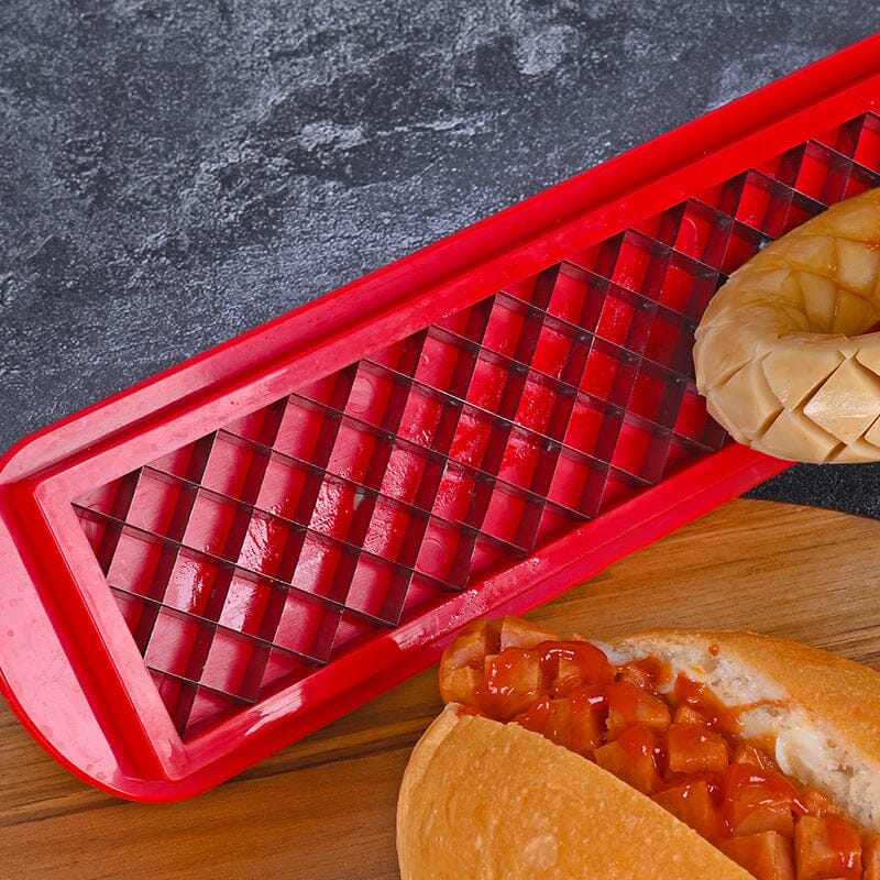 Hjemix | Perfect Criss-Cross Slots Hotdogs Cutter