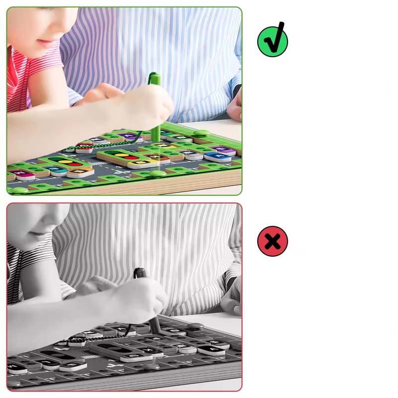 Hjemix | Magnetisk Alfabet Park Leketøy