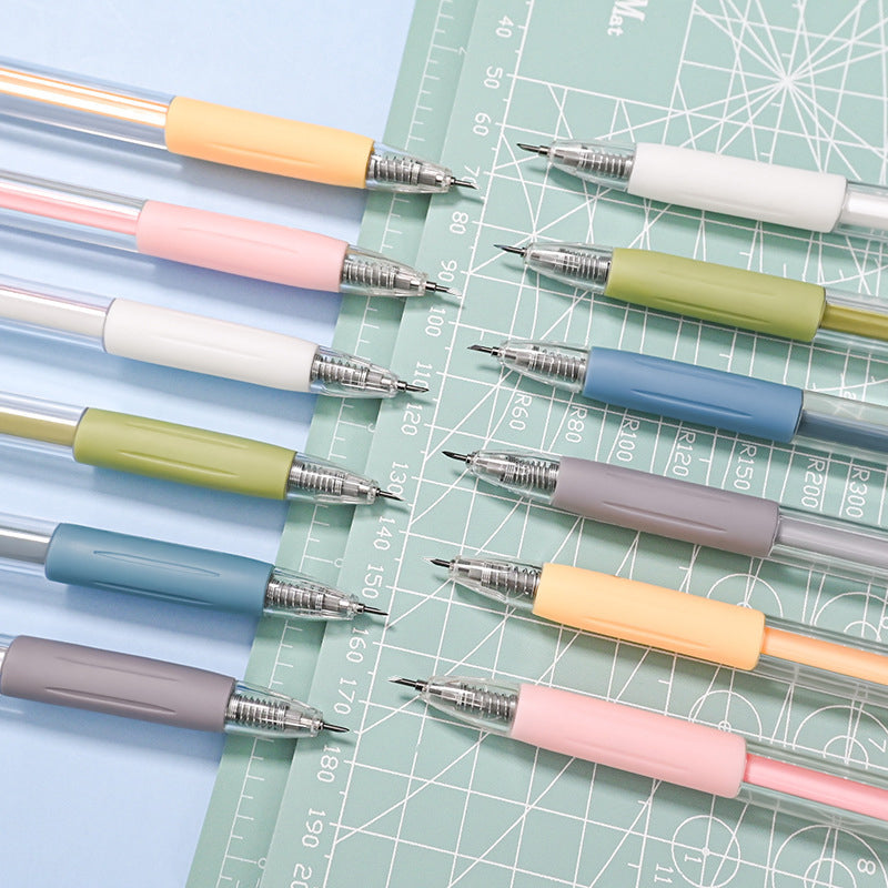 Hjemix | Morandi Cartoon Pattern Student Universal Knife Pen