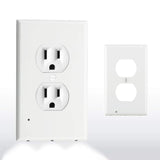Hjemix | Outlet veggplate med LED nattlys