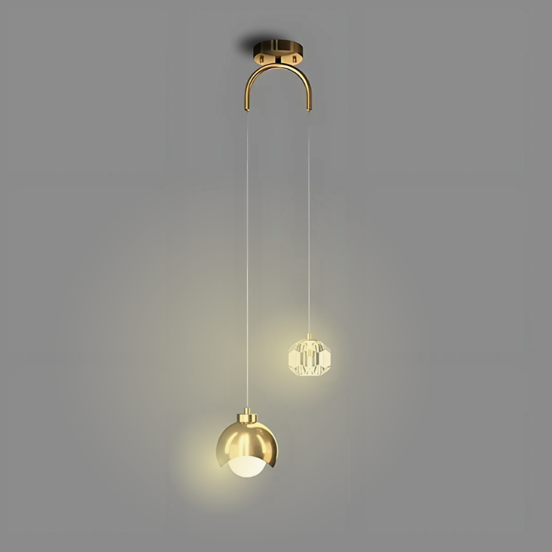Hjemix | Moderne LED Pendellampe for Stylisk Stemning i Soverom og Spisestue