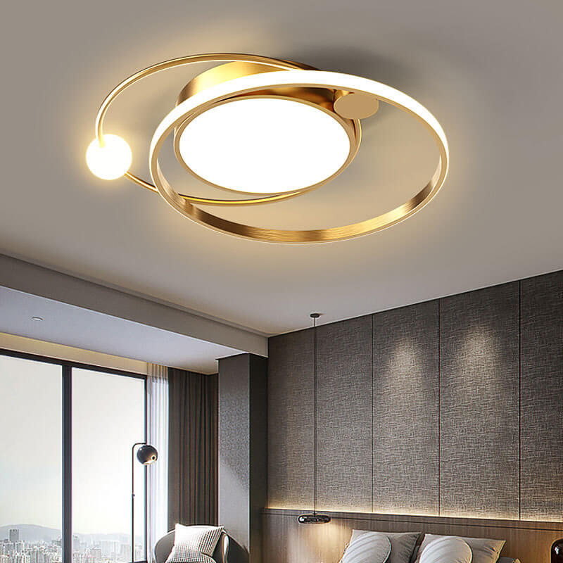 Hjemix | Nordisk Rund Sirkel LED Taklampe innfelt montert