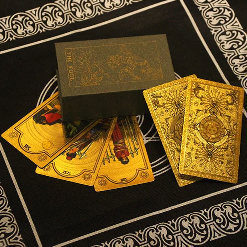 Oppdag den mystiske verden av Tarot Gold Foil Tarot