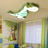 Hjemix | DinoBright LED Taklampe | Kreativ Dinosaur Design | Barnerom Lampe | Varm & Hvit Lys | Dempbar