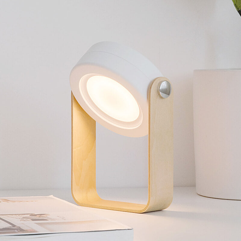 Hjemix | Lantern lampe nattlys kreativ sammenleggbar bærbar LED bordlampe