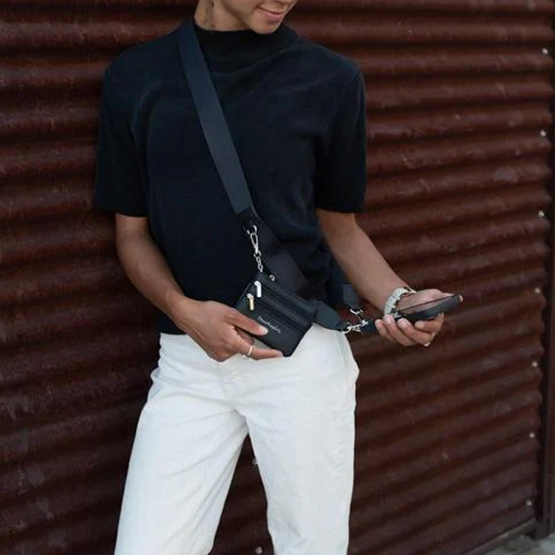 Hjemix | Telefonreim med glidelås lomme