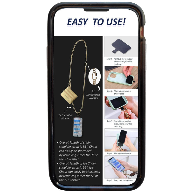 Hjemix | Telefon kjedeveske