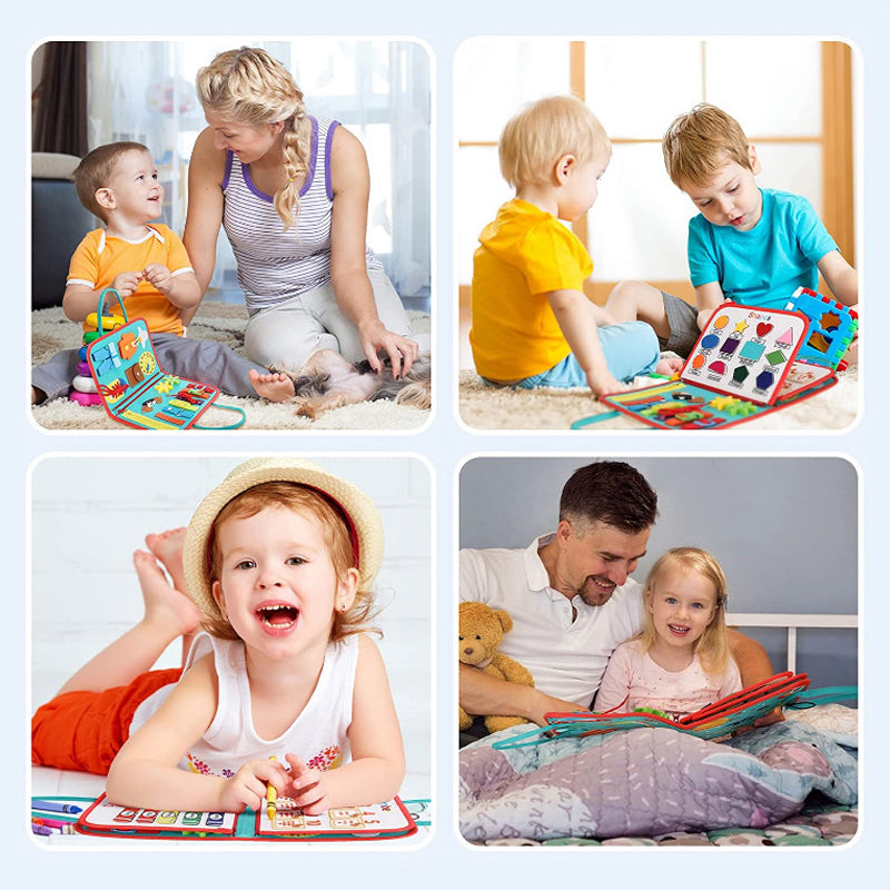 Hjemix | Småbarn Aktivitetsbrett Førskole Læringsaktiviteter Julegave til Barn