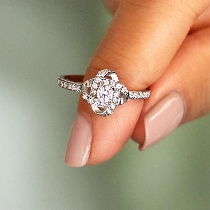 Hjemix | Endeløs Knute Ring og Halskjede