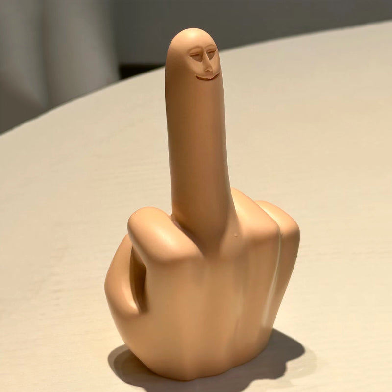 Hjemix | Liten Blå Midtfinger Ornament