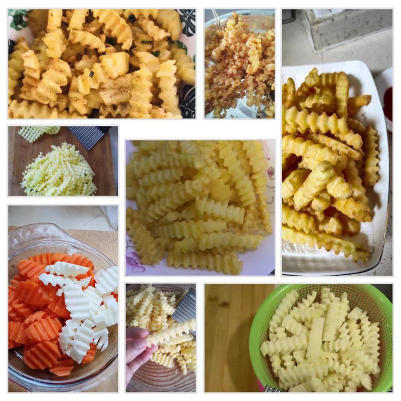 Hjemix | Spike Bølgete Potetkniv