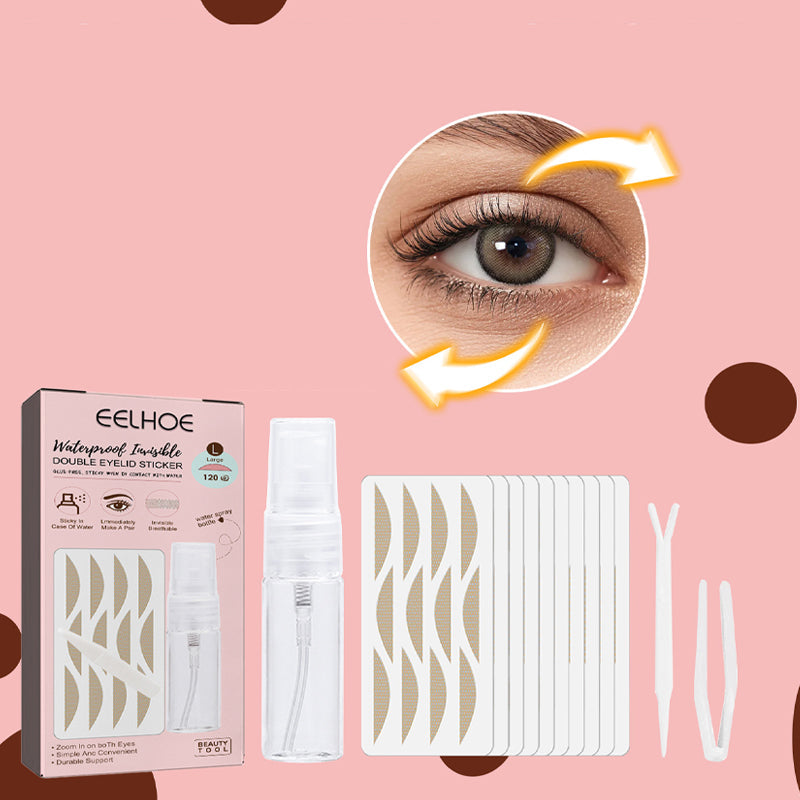 Hjemix | Blonde Dobbel Øyelokk Klistremerker