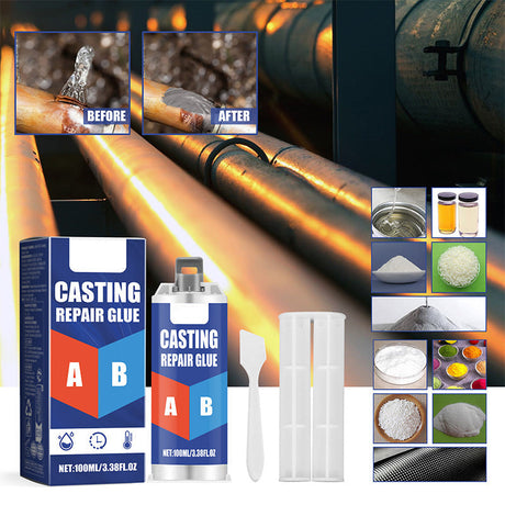 Hjemix | Hightemperature resistant metal casting repair adhesive
