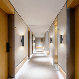 Hjemix | Enkel Aluminium Sylinderformet 2-Lykt Vegglampe