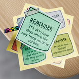 Hjemix | Mental Health Sticky Notes Klistremerker (24 stk)