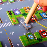 Hjemix | Magnetisk Alfabet Parkeringsleker