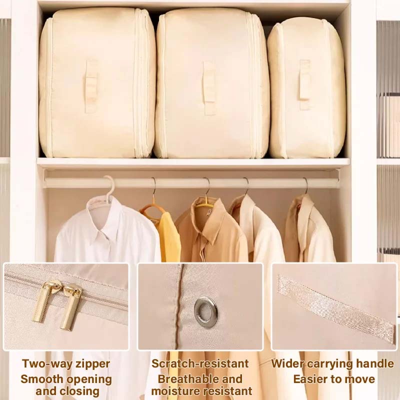 Hjemix | Ultra plassbesparende selvkomprimerende organisator