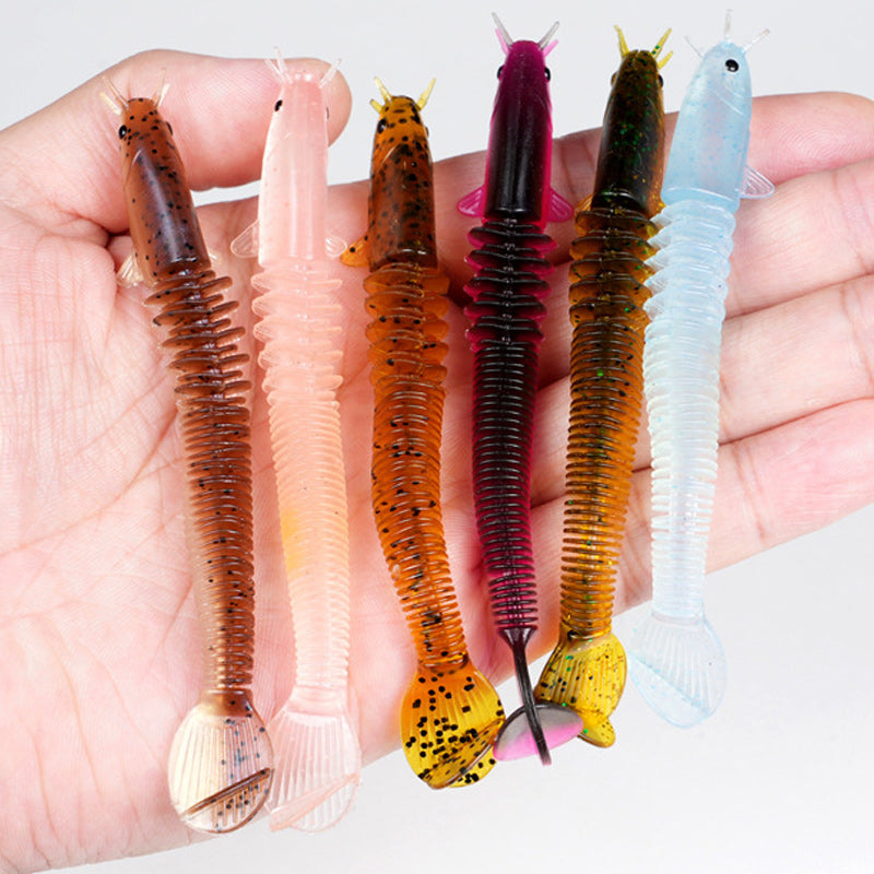Hjemix | Nytt design Angler Dragon Hole Bait 46 seksjoner myk agn