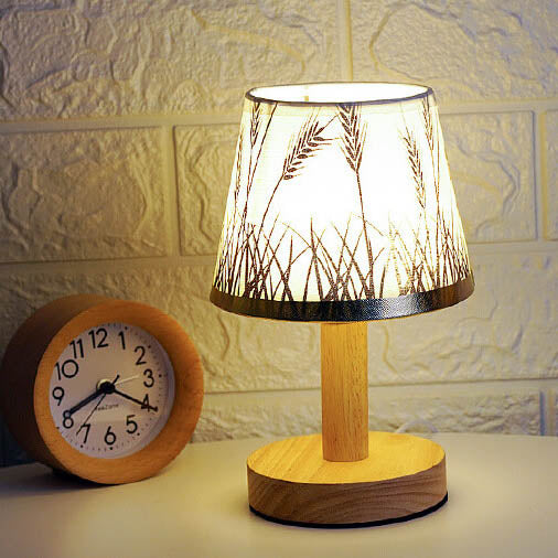 Hjemix | Vintage Lin Futteral 1-Lys LED Bordlampe