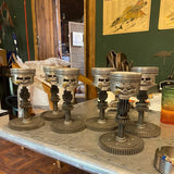 Hjemix | Piston Skull Face Skulptur