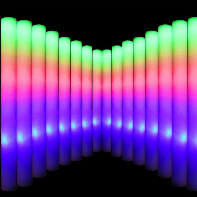Hjemix | LED Fargerik Lysende Svamp Fluorescerende Stang