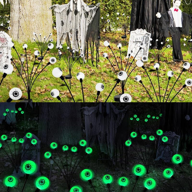 Hjemix | Utendørs solenergi skremmende øye lys