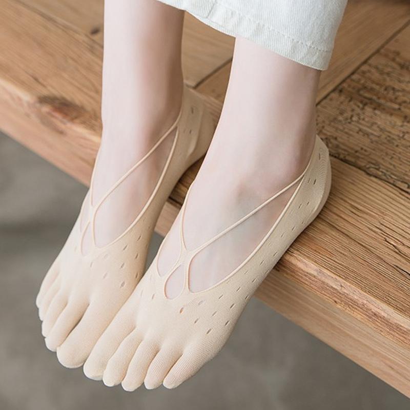 Hjemix | Sommer Lav Sko Tå Sokkene