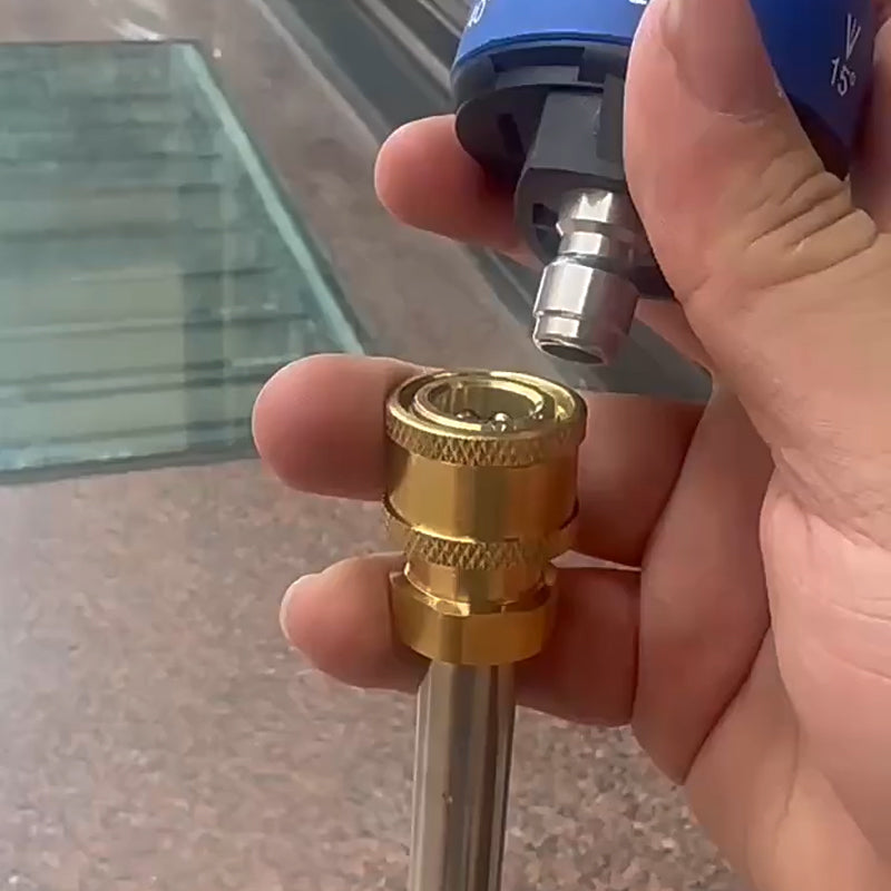 Hjemix | Rustfritt stål multifunksjonell høytrykkrenser sprøytedyse