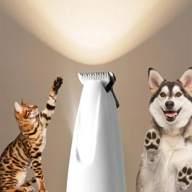 Hjemix | Korthårsklipper med LED-lampe