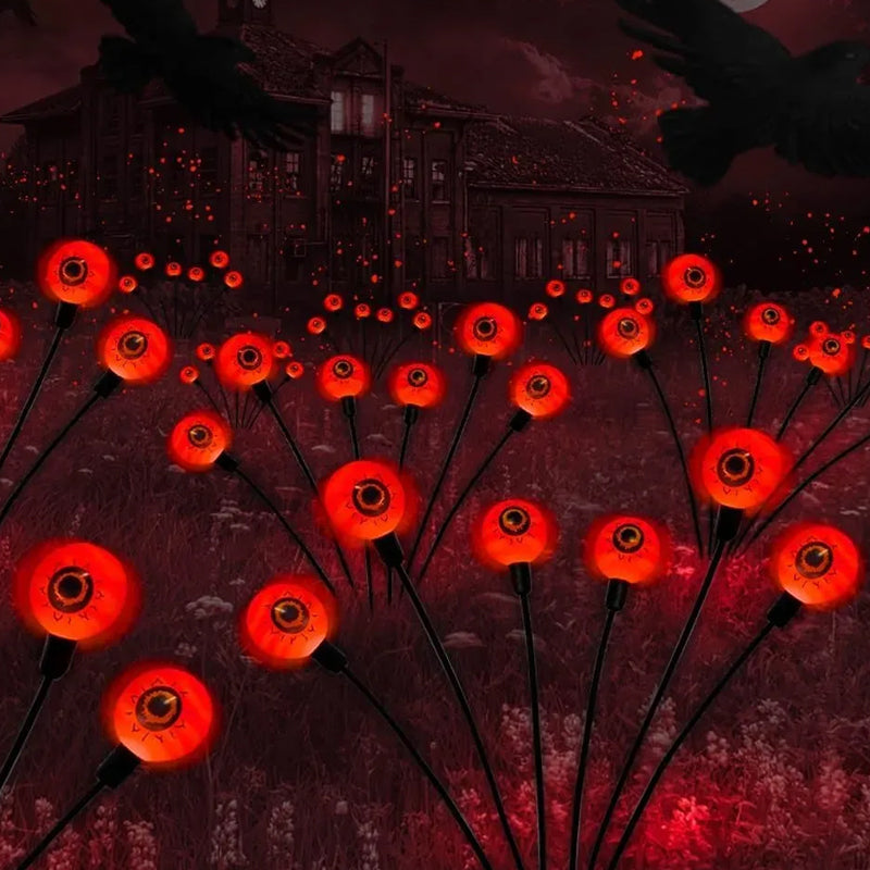 Hjemix | Utendørs solenergi skremmende øye lys