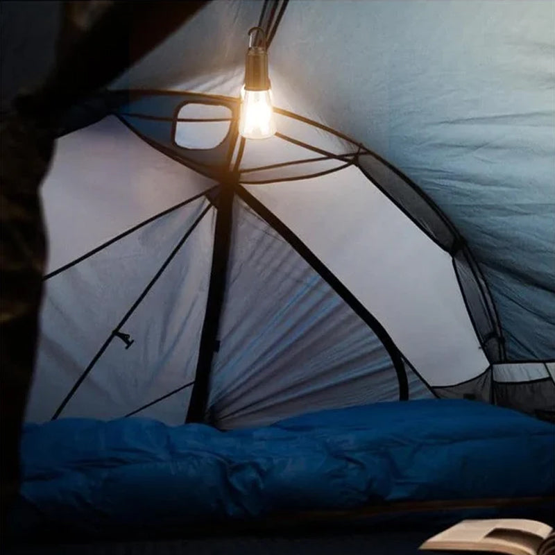 Hjemix | Ny utendørs camping hengende Type-C lading retro lyspære