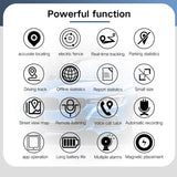 Hjemix | GPS Tracker Sterkere magnetisk bil kjøretøy sporing