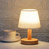 Hjemix | Vintage Lin Futteral 1-Lys LED Bordlampe