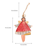 Hjemix | Retro Jern Kunst Juleengel Dekorasjon