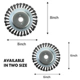 Hjemix | Hage ugressbørste gressklipper